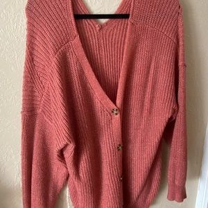 Chunky Knit Oversized Cardigan